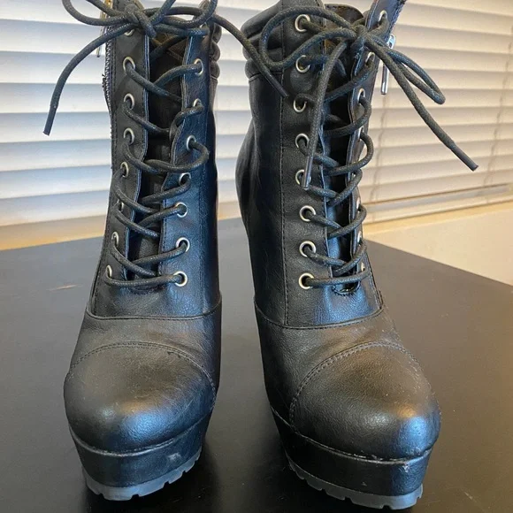 5-inch high heel ankle boots - Picture 4 of 12